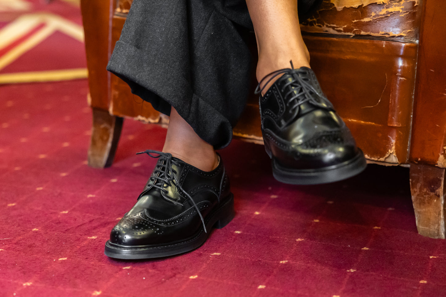 1174 Derby Brogue black