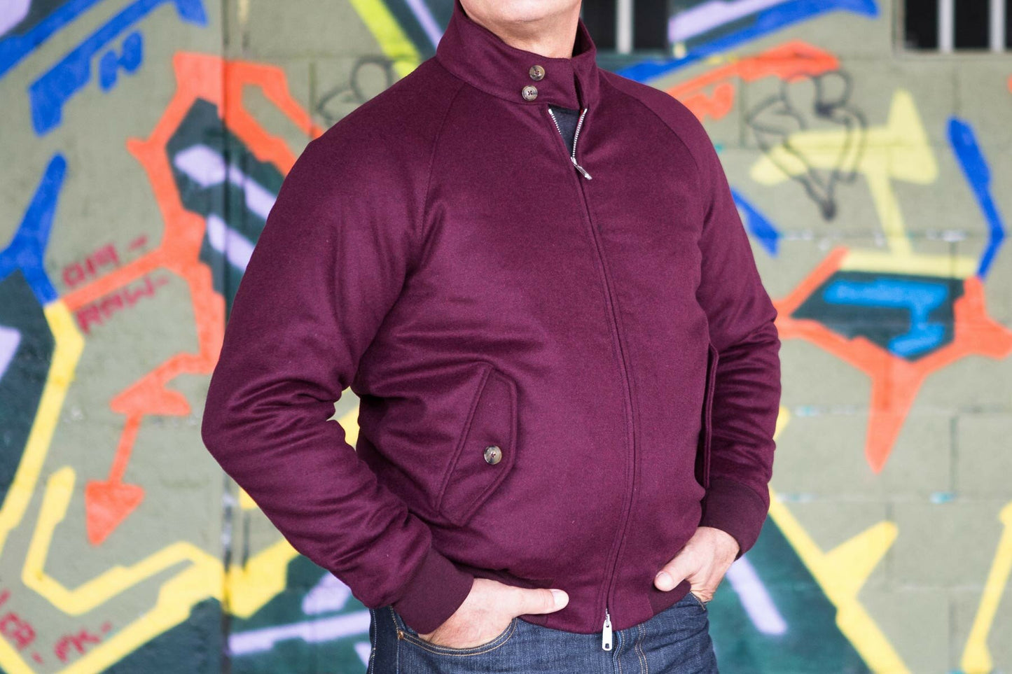 Baracuta - G 9 Blouson G9 bordeaux