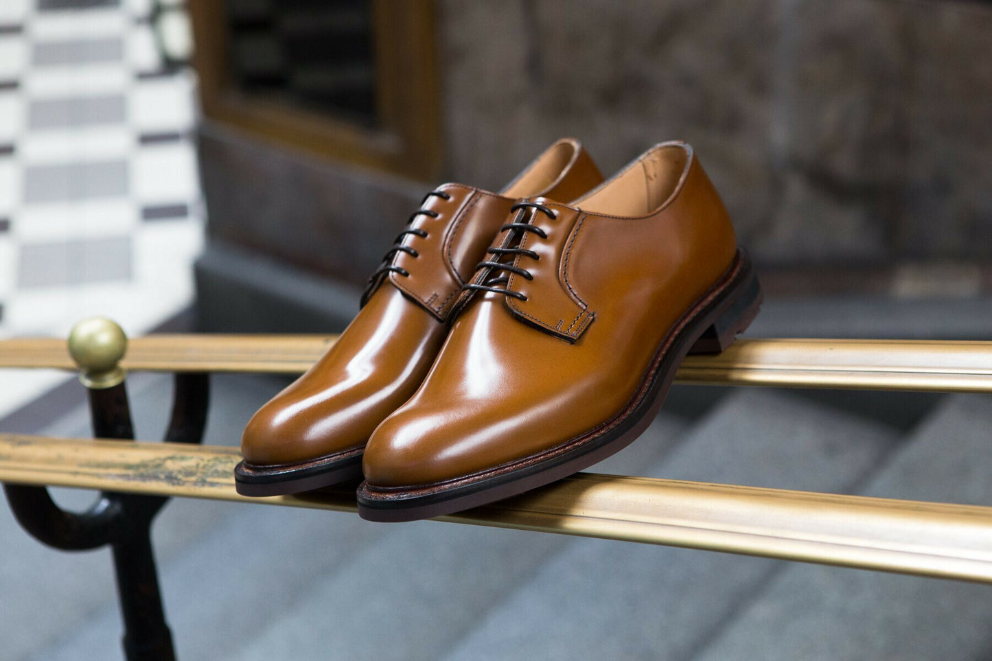 Church's - Woodbridge cuir couleur sandalwood semelle gomme cousue goodyear