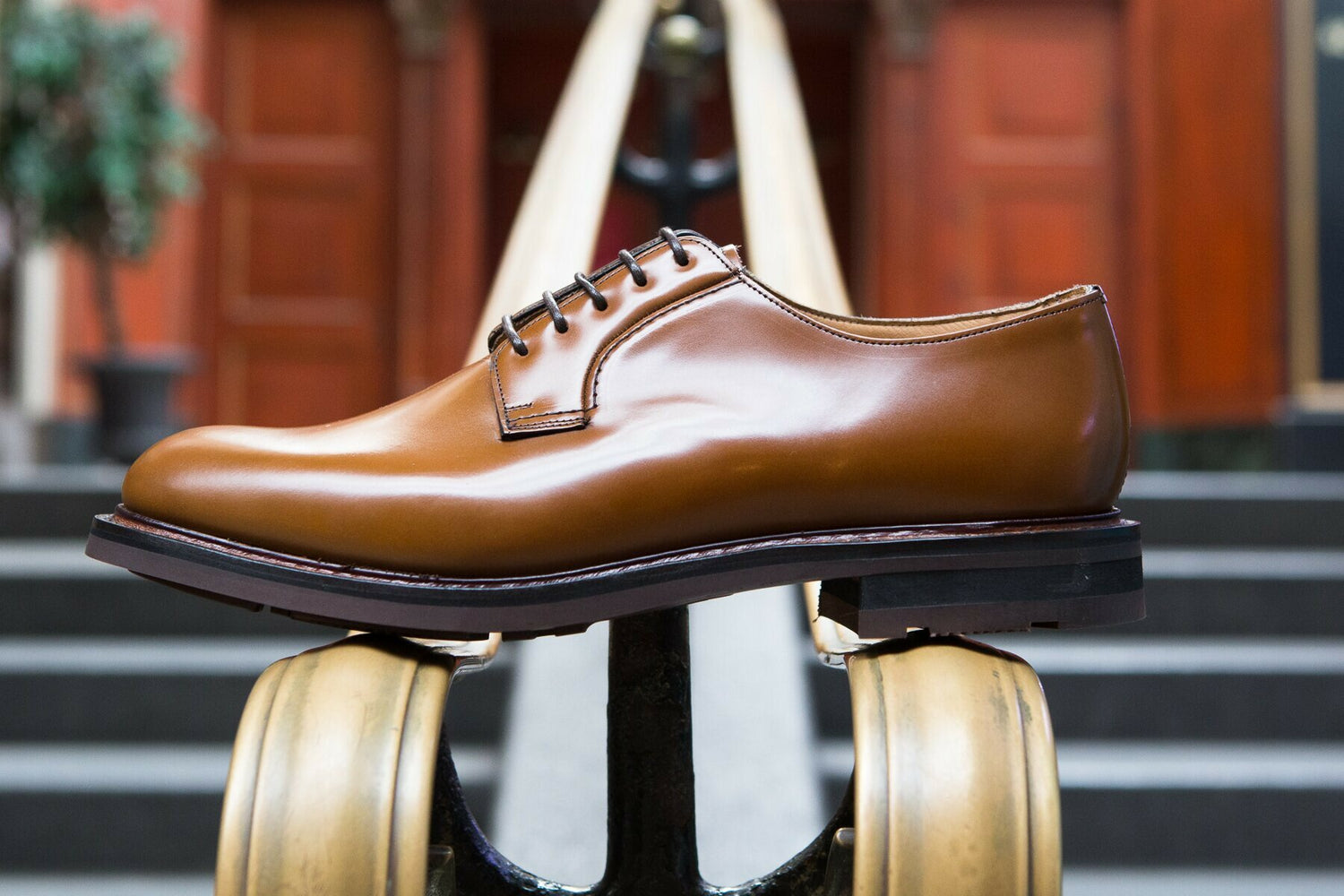 Church's - Woodbridge cuir couleur sandalwood semelle gomme cousue goodyear