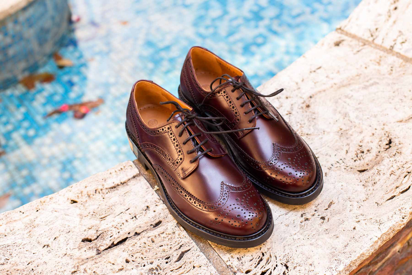 1174 Burgundy brogue