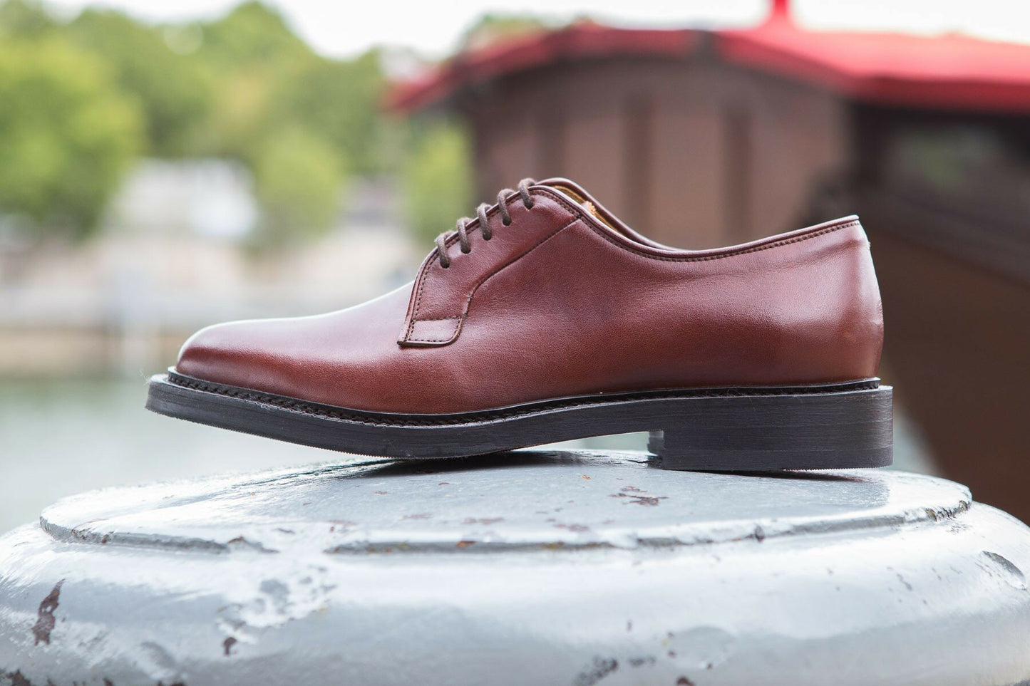 BRITISH SHOES - 1111 marron setter cousue semelle cuir et gomme