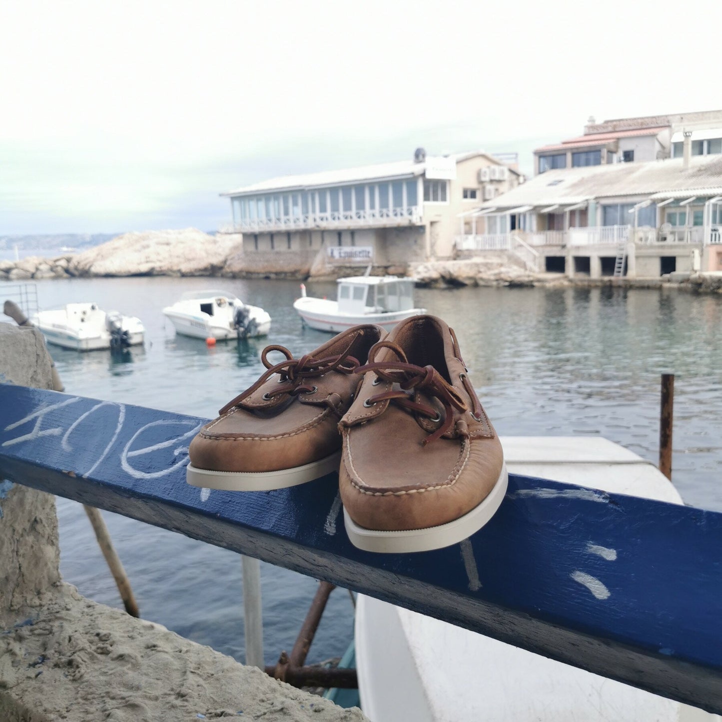 Sebago - Dockside nubuck brown