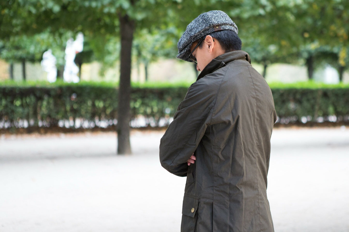 Barbour - Ashby wax jacket olive