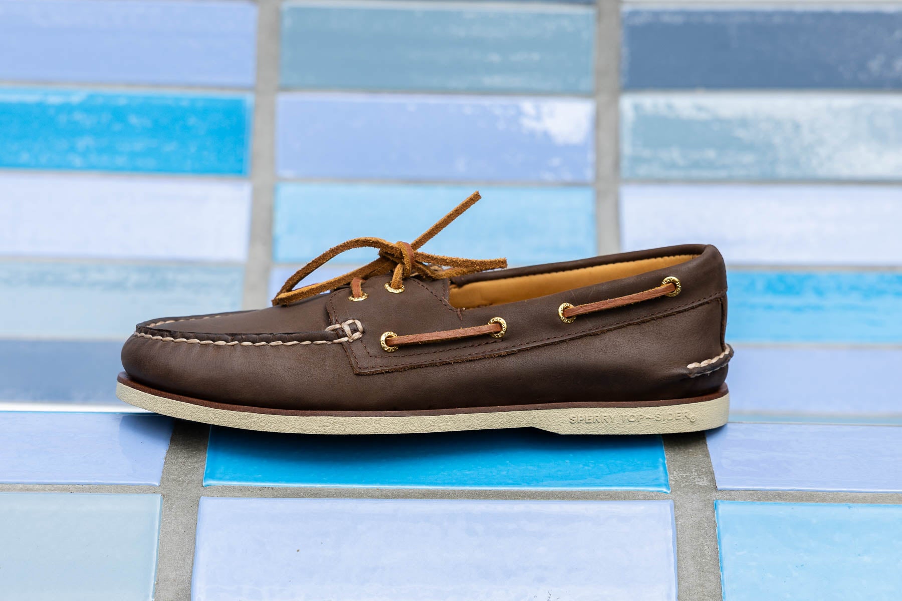 Sperry Top Sider Logo Sperry Men's Authentic Original™ Boat Shoes