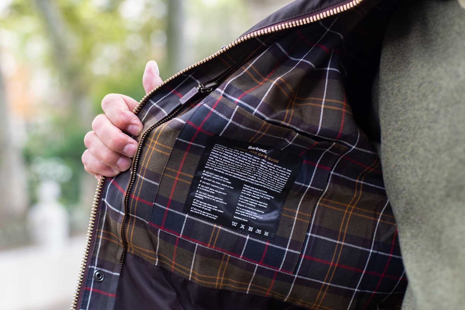 Barbour Bedale waxed-oiled cotton jacket olive – British Shoes