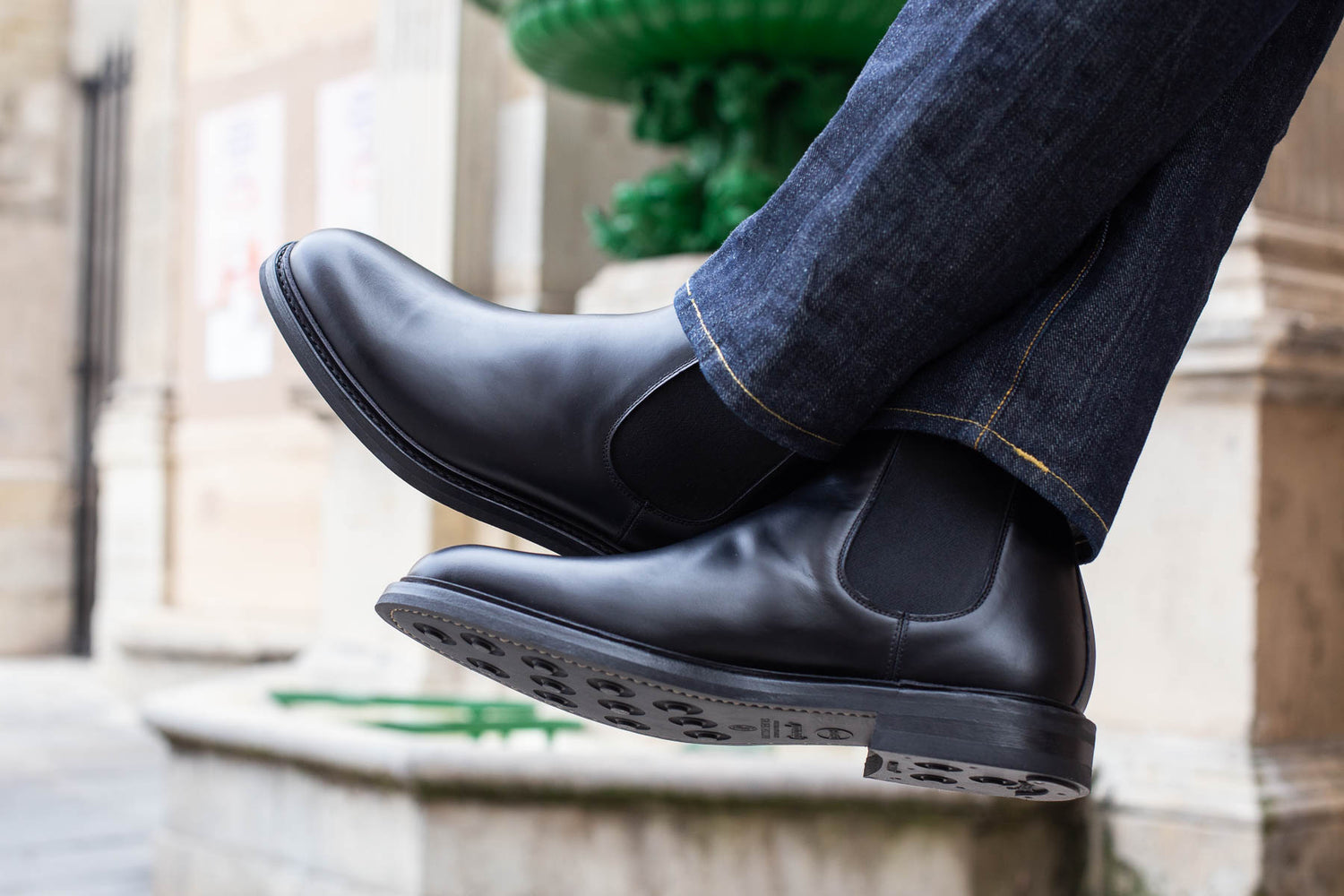 Bottine Chaussure Homme Made In France Boots Classique Homme En