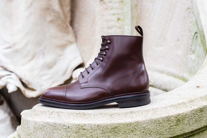 Chaussures Homme Brimarts BRS019 Cuir Marron Taille 42 - Style Inglesina - Neuf Avec Emballage