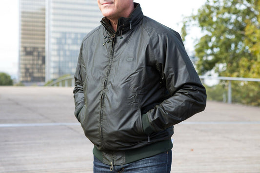 Barbour - Blouson wax olive
